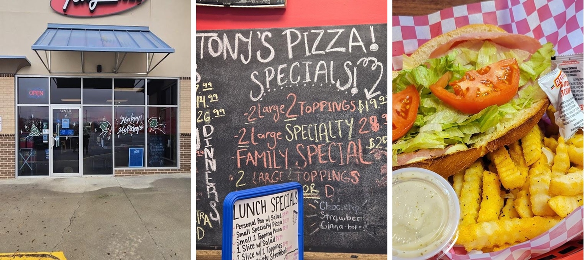 Tony's Pizza & Subs Menu
